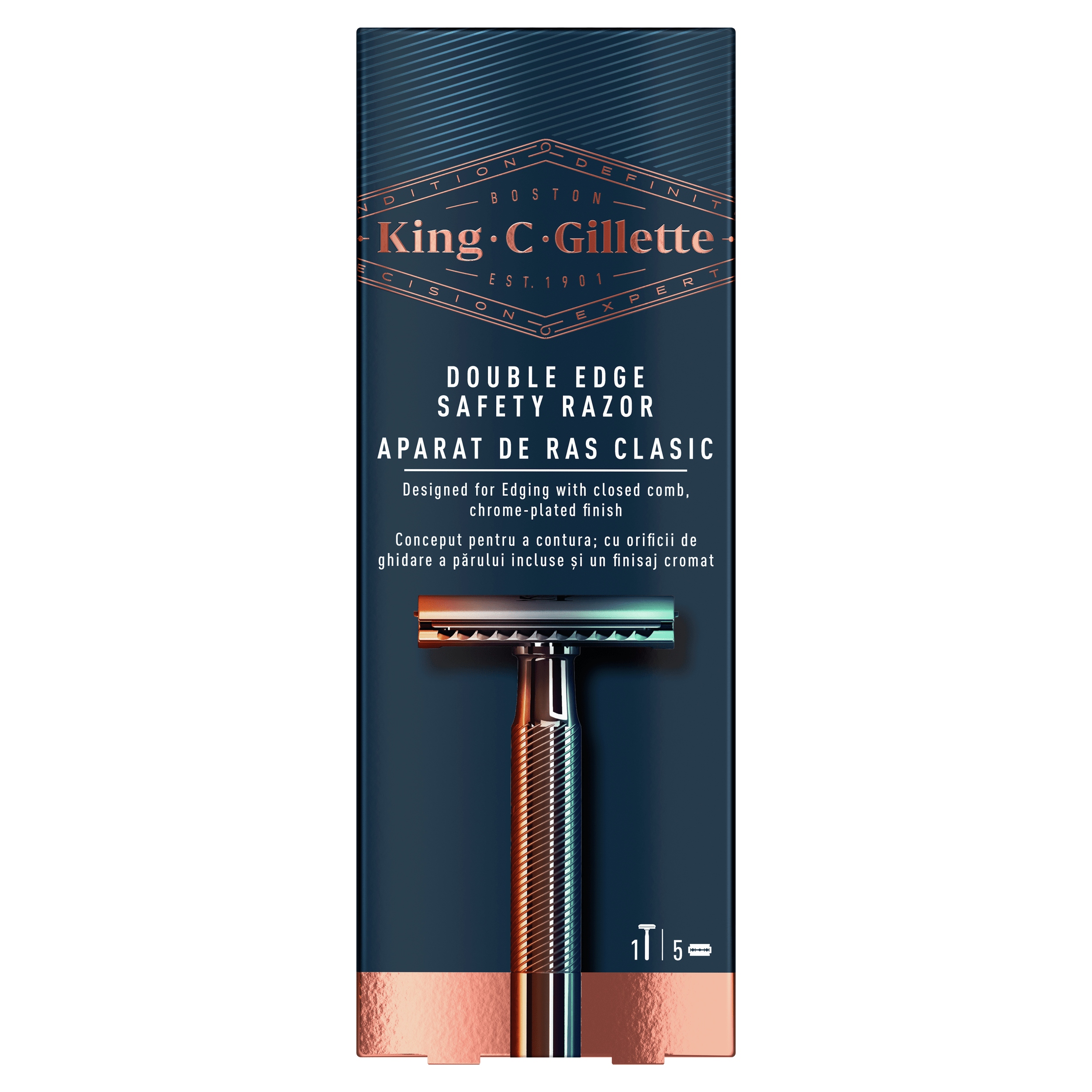 Holiaci strojček Gillette Double Edge 1 ks.